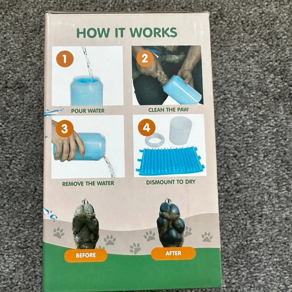 Petsonik Blue Pet Paw Cleaner